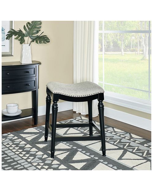 Mason Black Counter Stool