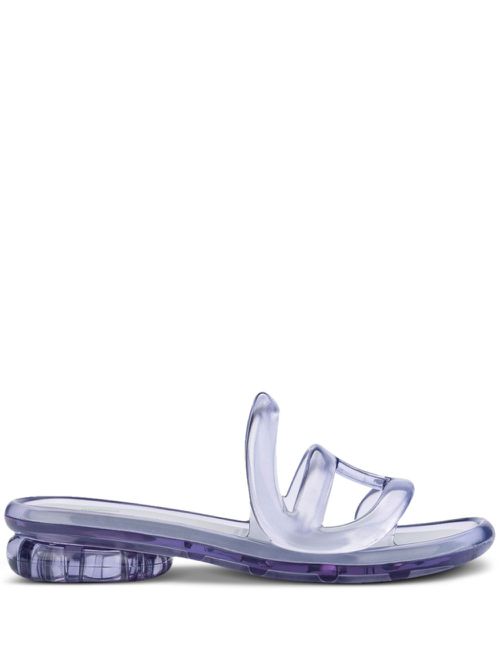 X Melissa jelly slides - Neutrals