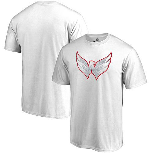 Men's White Washington Capitals Whiteout T-Shirt - 3XL