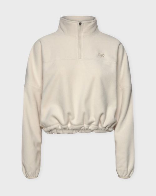 New Balance Sweater Polar Fleece Half Zip Linen