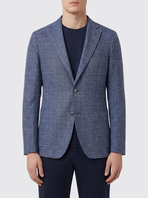 Jacket Men color Blue