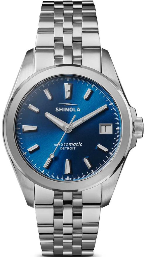 Circadian Monster Automatic Watch 36mm with Sunray Daylight Blue Dial