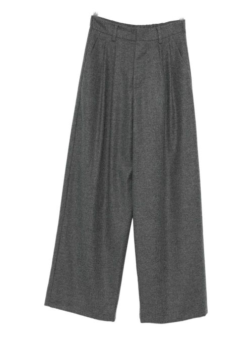 Cotton blend trousers
