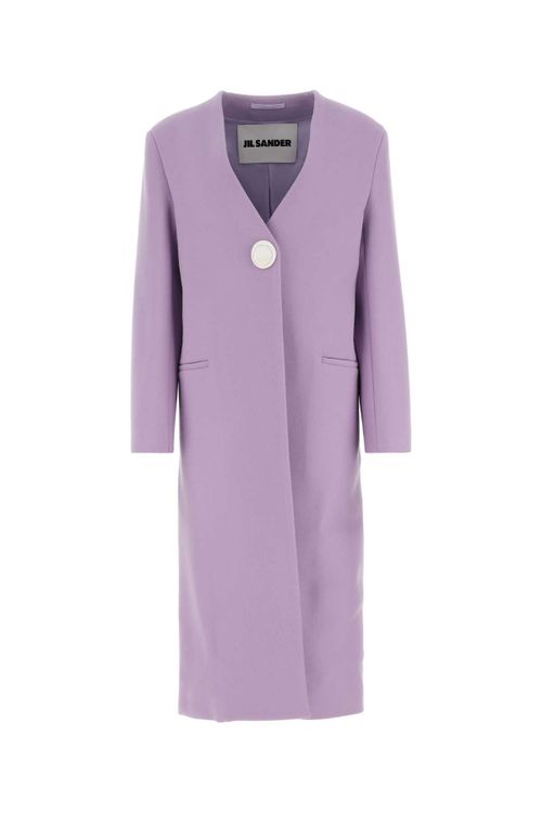 Cashmere Coat — Purple