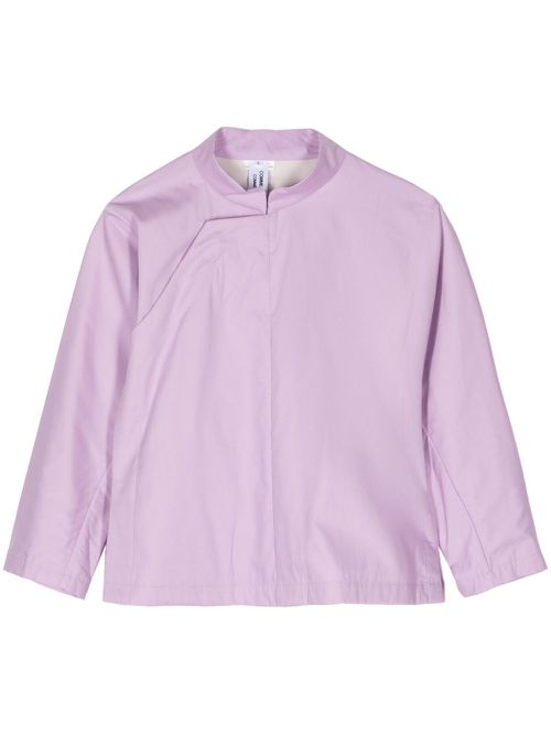Long-sleeve shirt jacket - Purple