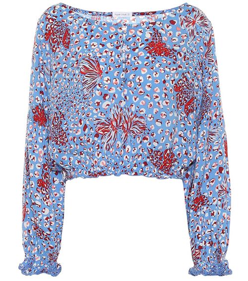 Betty printed crop top