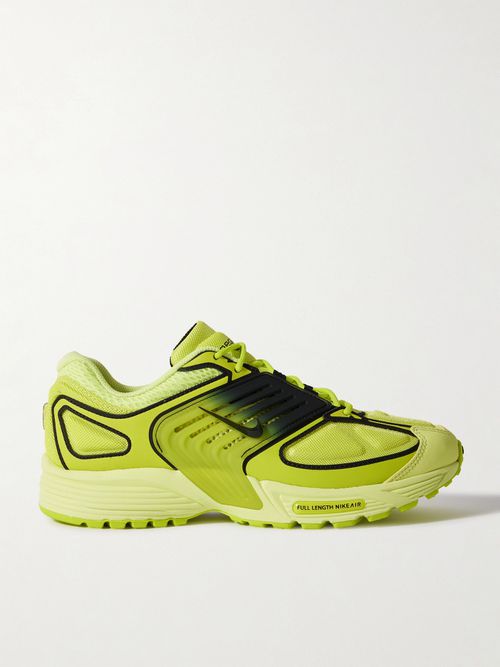Air Pegasus Wave Rubber-trimmed Mesh Sneakers - Green