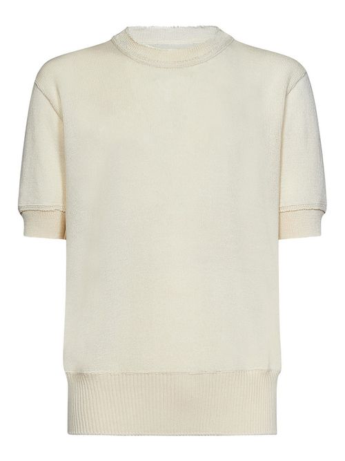 White crew neck