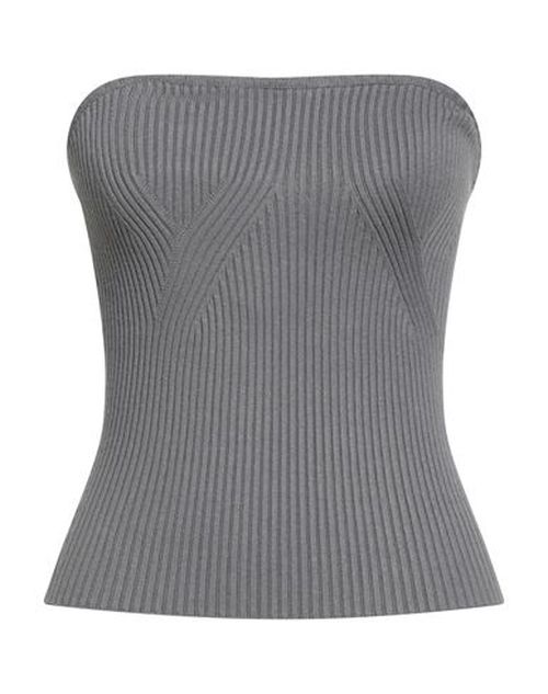 Woman Top Grey Size ONESIZE Viscose, Polyester