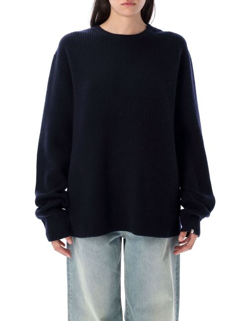 Oversized Cashmere Crewneck Sweater