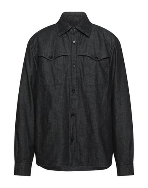 Man Denim shirt Black