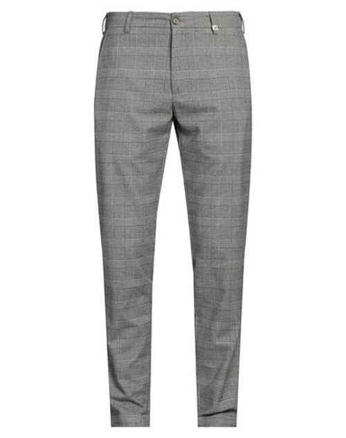 Man Pants Grey Size 36 Polyester, Viscose, Elastane