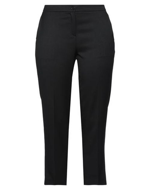 Woman Pants Black Size 10 PES, Rayon, Elastane