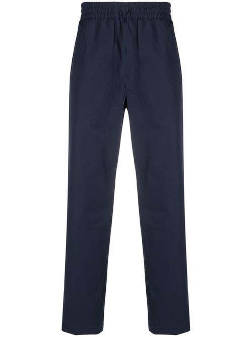 Kaplan drawstring-waist trousers - Blue