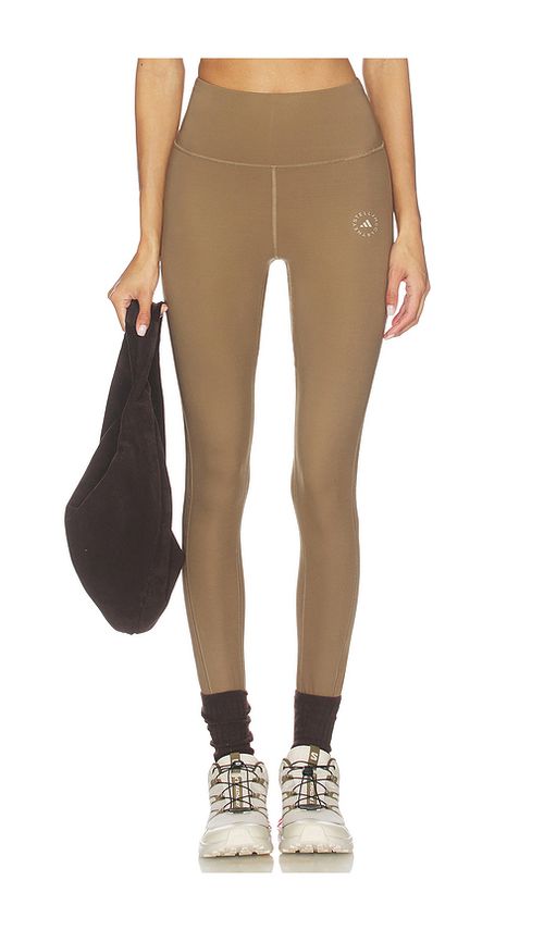Adidas by Stella McCartney True Strength Yoga 7/8 Legging in Tan. - L also in M, S