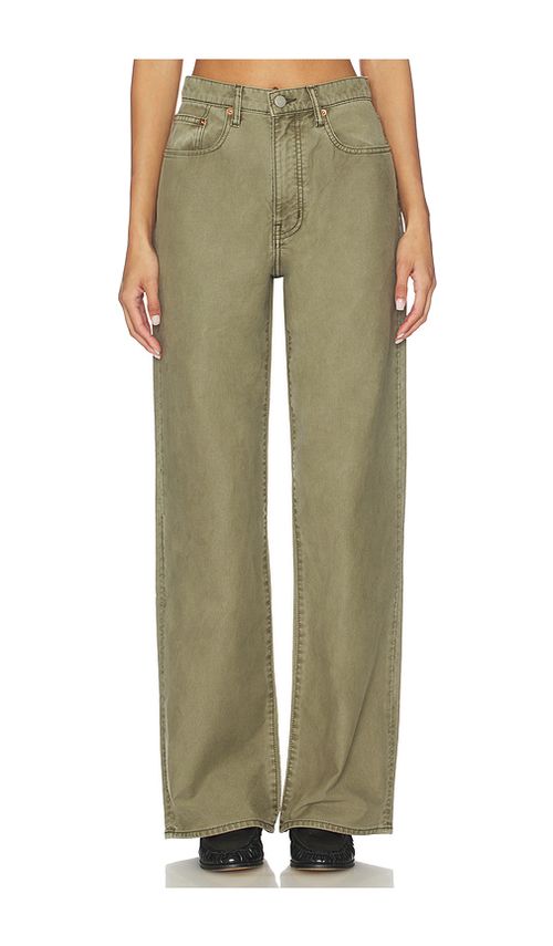 Denimist JAMBES LARGES TERI en Olive. 24. Also , 26, 27, 28, 29, 30