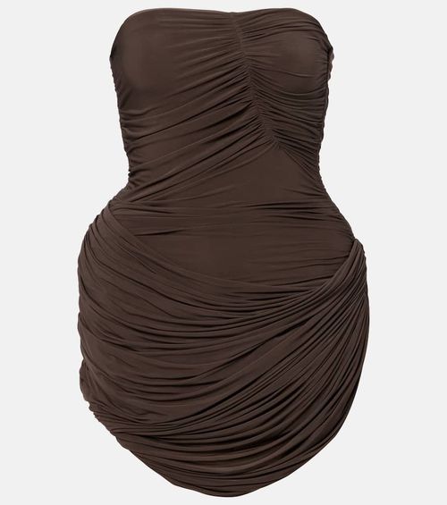 Ruched minidress