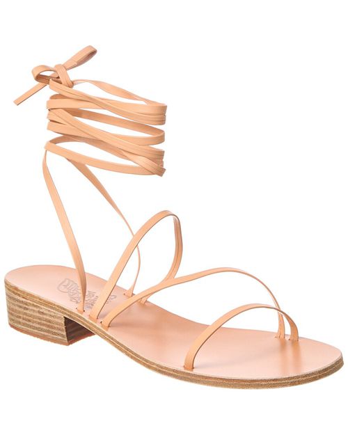 Ancient Greek Sandals Hara Heel Leather Sandal