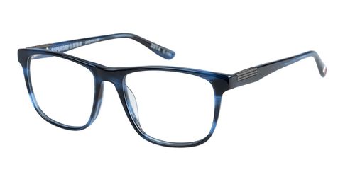 Superdry SDO 2014 106 Men's Eyeglasses Blue Size 53 - Blue Light Block Available