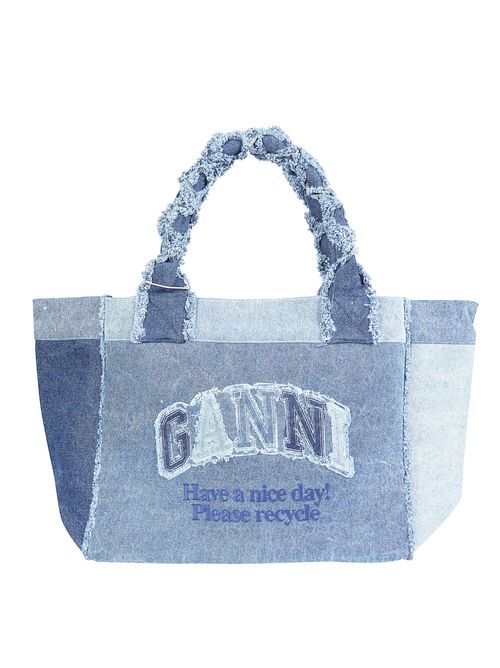 Medium Trapeze Shopper Denim