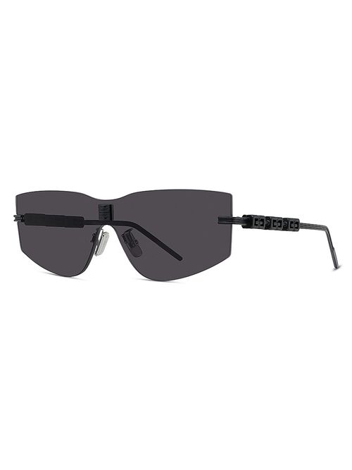 Men's 4GEM Mask Sunglasses - Matte Black Smoke