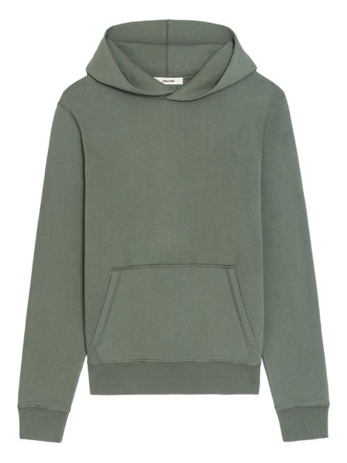 Sanchi embroidered hoodie - Green