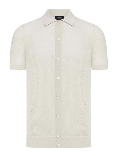 Lightweight Perforated Knit Shirt