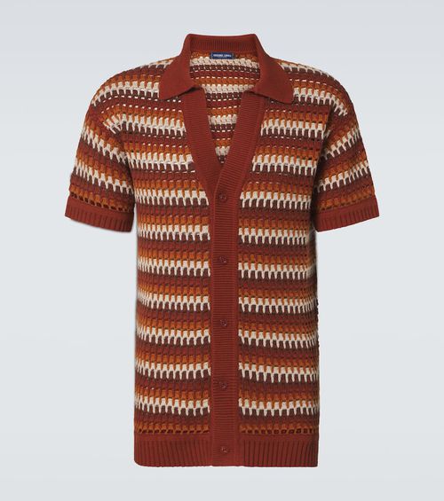 Pinto crochet cotton shirt