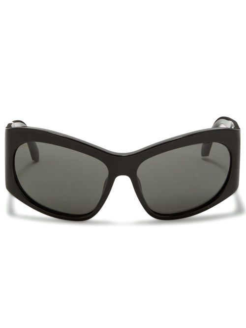 Daniel oversized-frame sunglasses - Grey