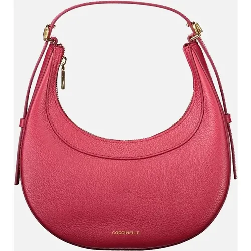 Coccinelle Women's Luxurious Leather Whisper Bag with Adjustable Strap Women - Red - Size: ONE size
