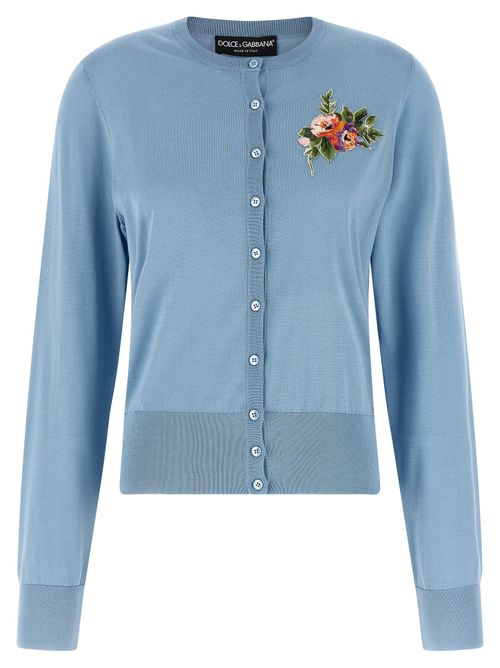 Floral Embroidery Cardigan