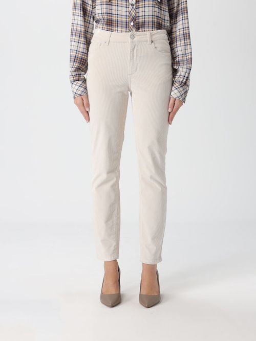 Jeans Woman color Natural