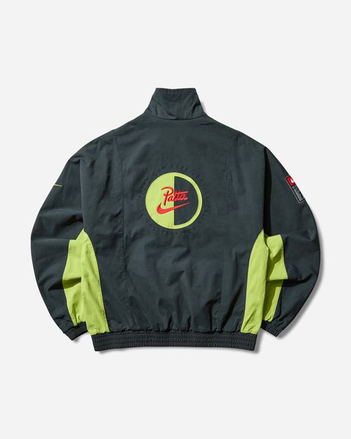 Men s Patta Tracksuit Jacket Black / Cyber
