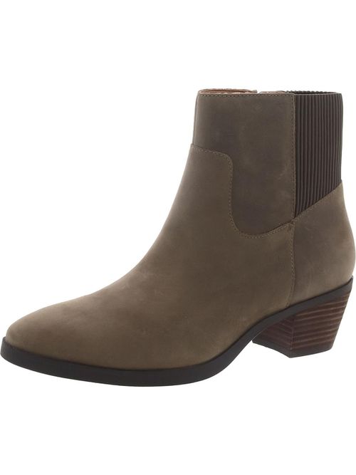 Shantelle Womens Nubuck Heels Ankle Boots