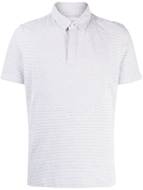 The Morlot stripe polo shirt - Grey
