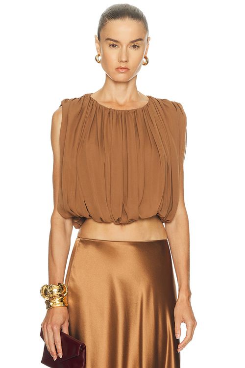 HEIRLOME Penelope Top in Brown