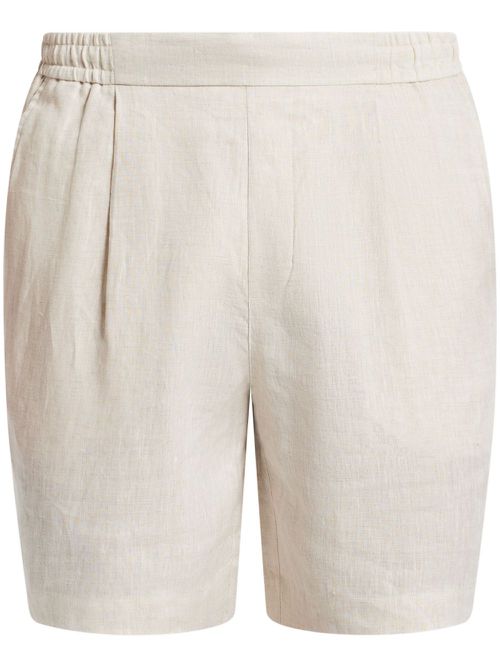 Linen shorts - Neutrals