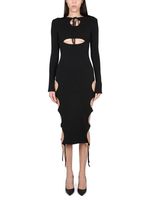 Andreadamo Dress With Cut-Out Detai