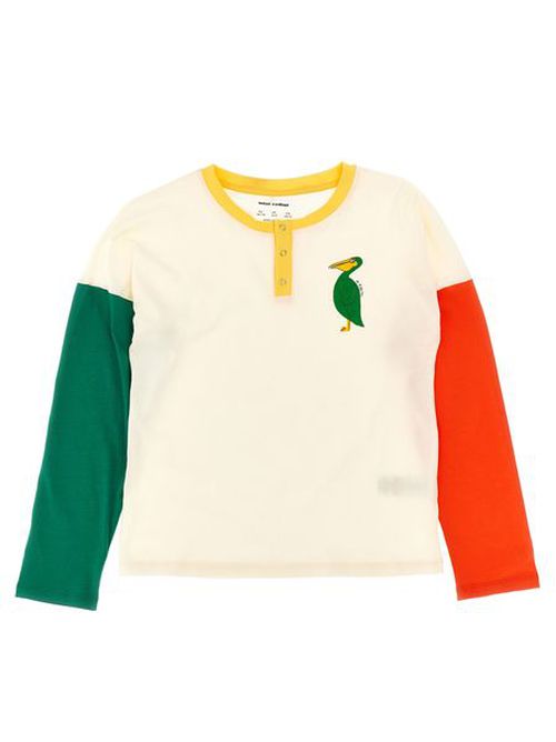 Mini Rodini Logo Printed Straight Hem Sweatshirt