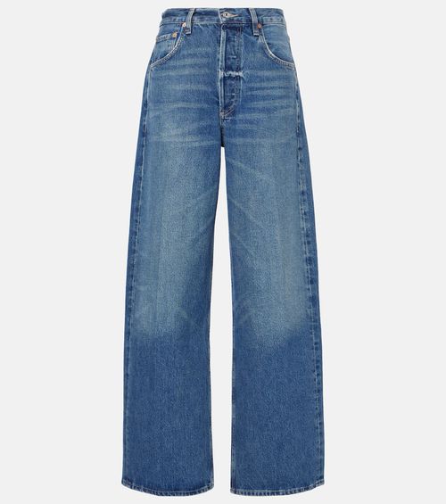 Ayla high-rise wide-leg jeans
