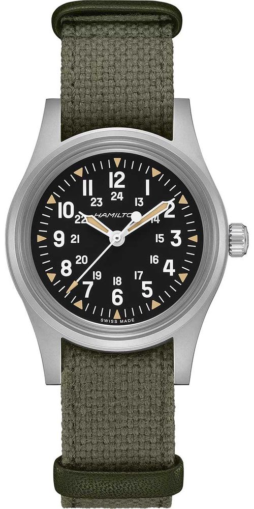 Khaki Field Mechanical Watch 36mm with Black Dial