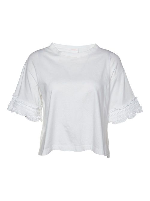 Pre-owned cotton t-shirt - White