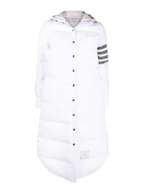 4-bar hooded padded coat