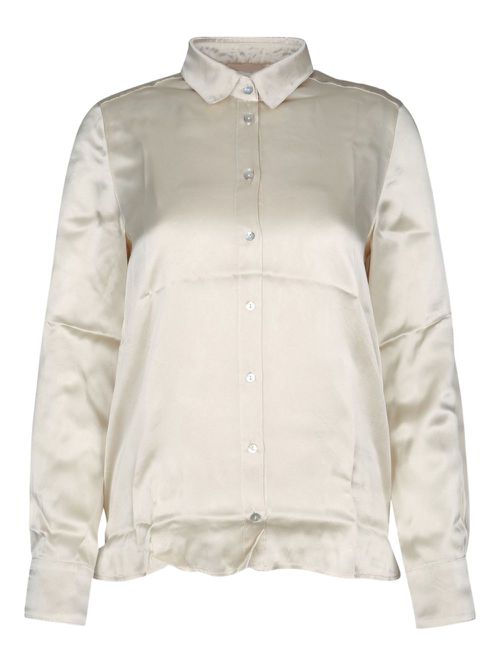 I BLUES silk button-up shirt - White