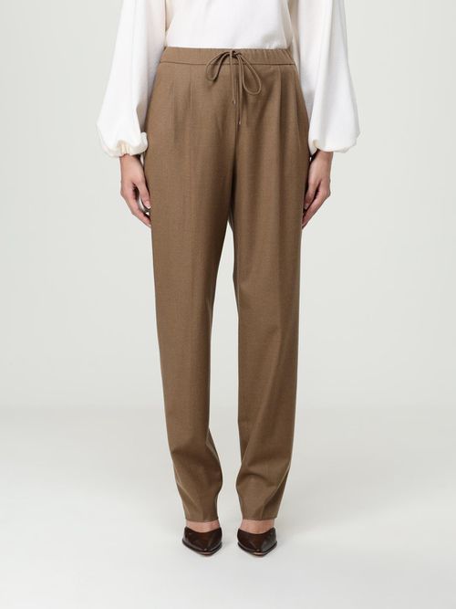 Pants Woman color Brown