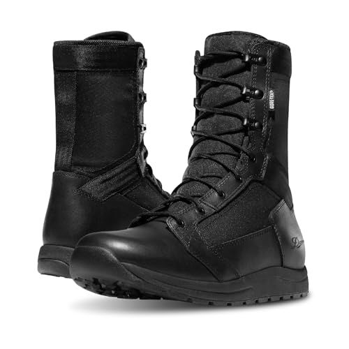 Danner Tachyon GTX 8” Tactical Boots for Men - Waterproof Full-Grain Leather & 500D Nylon with Speed Lace