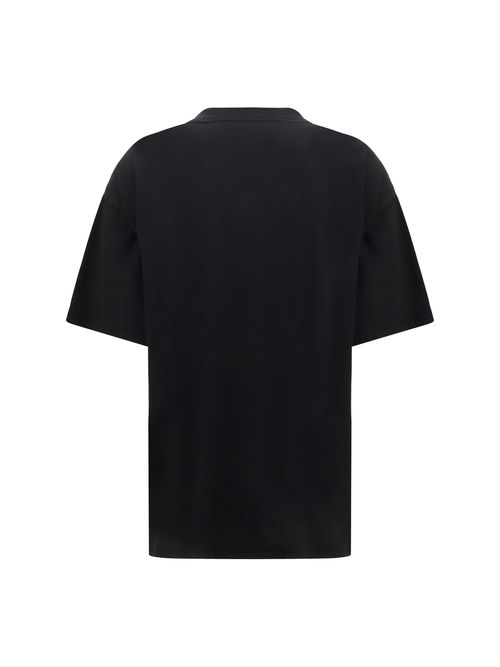 Cotton T-shirt — Black
