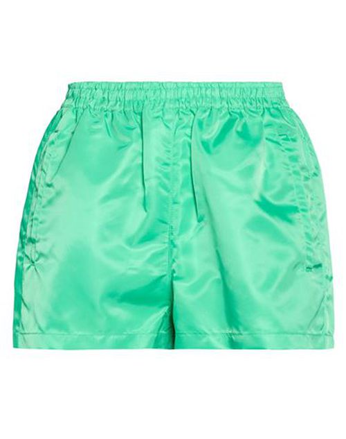 Woman Shorts & Bermuda Shorts Green Size S Polyester