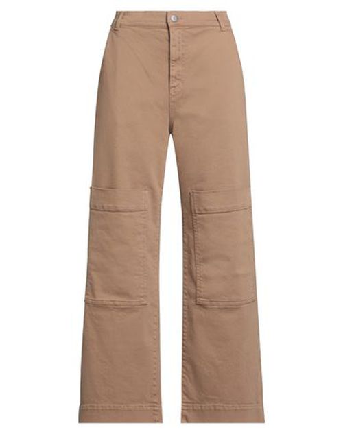 P. a.r. o.s. h. Woman Jeans Camel Size M Cotton, Elastane