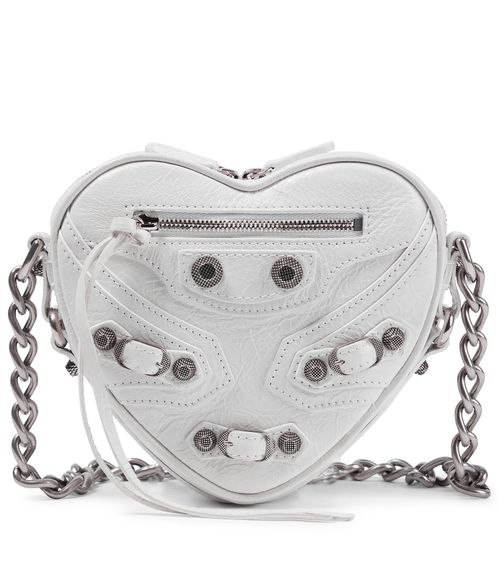 Balenciaga Le Cagole Heart Mini leather crossbody bag